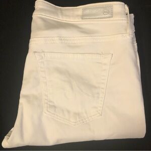 Adriano Goldschmied The Stevie Ankle Slim Straight Ankle Super Soft White 28R